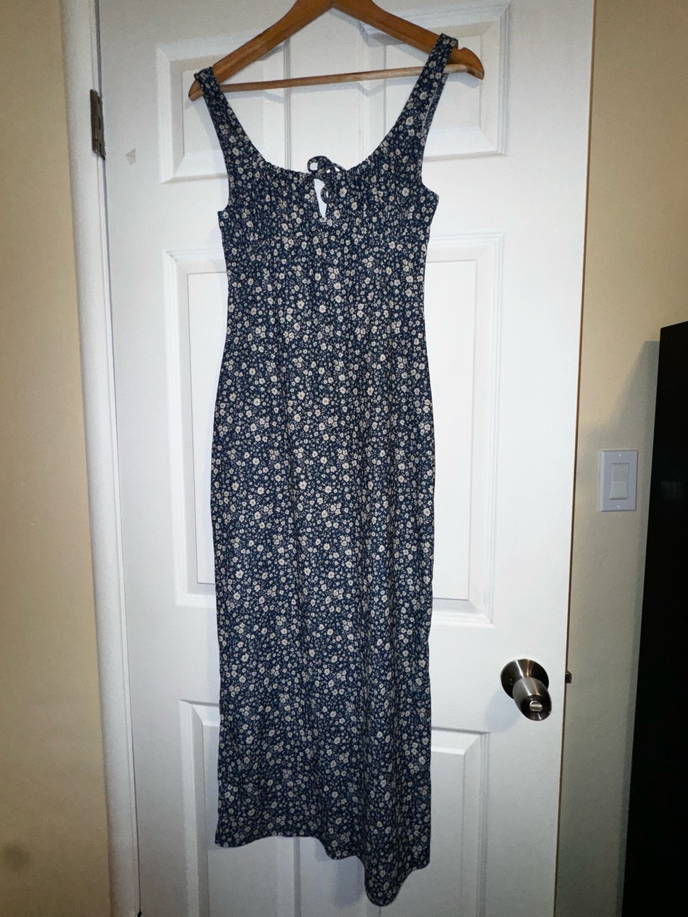 floral maxi dress by pull & bear